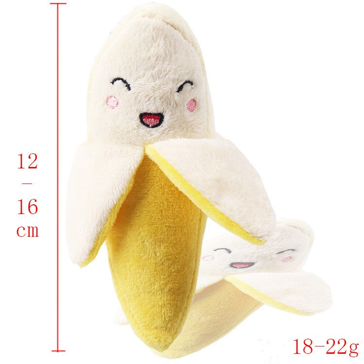 Dog Toy Plushies - Fruits, Vegetables and More